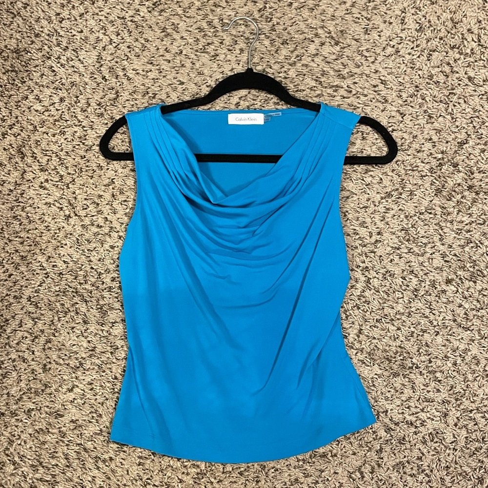 Calvin Klein Cowl Neck Top